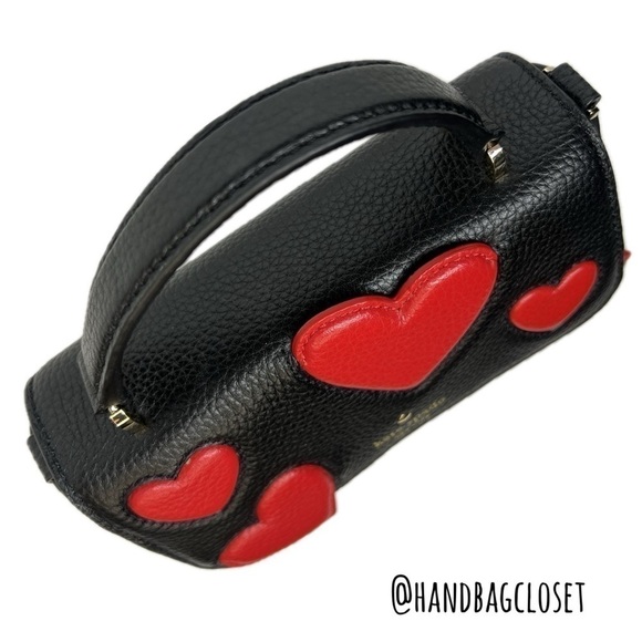 Kate Spade Red Heart Valentine’s Day Alexya Rare Novelty Bag - Picture 4 of 16